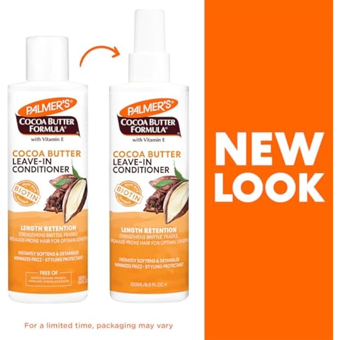 Palmer's Cocoa Butter & Biotin Length Retention Leave-In Conditioner, 8.5 Ounce - Image 2